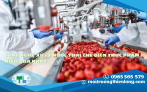 CÔNG NGHỆ XỬ LÝ NƯỚC THẢI CHẾ BIẾN THỰC PHẨM HIỆU QUẢ NHẤT