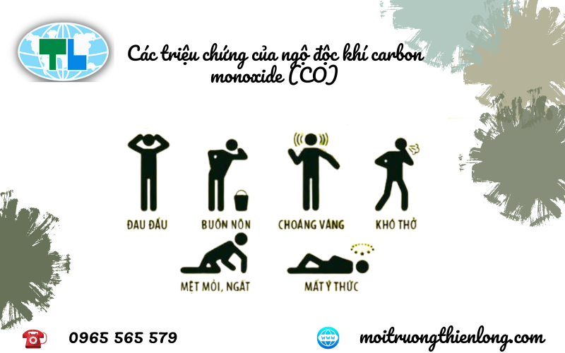Xử lý khí CO - Biểu hiện triệu chứng của ngộ độc khí CO